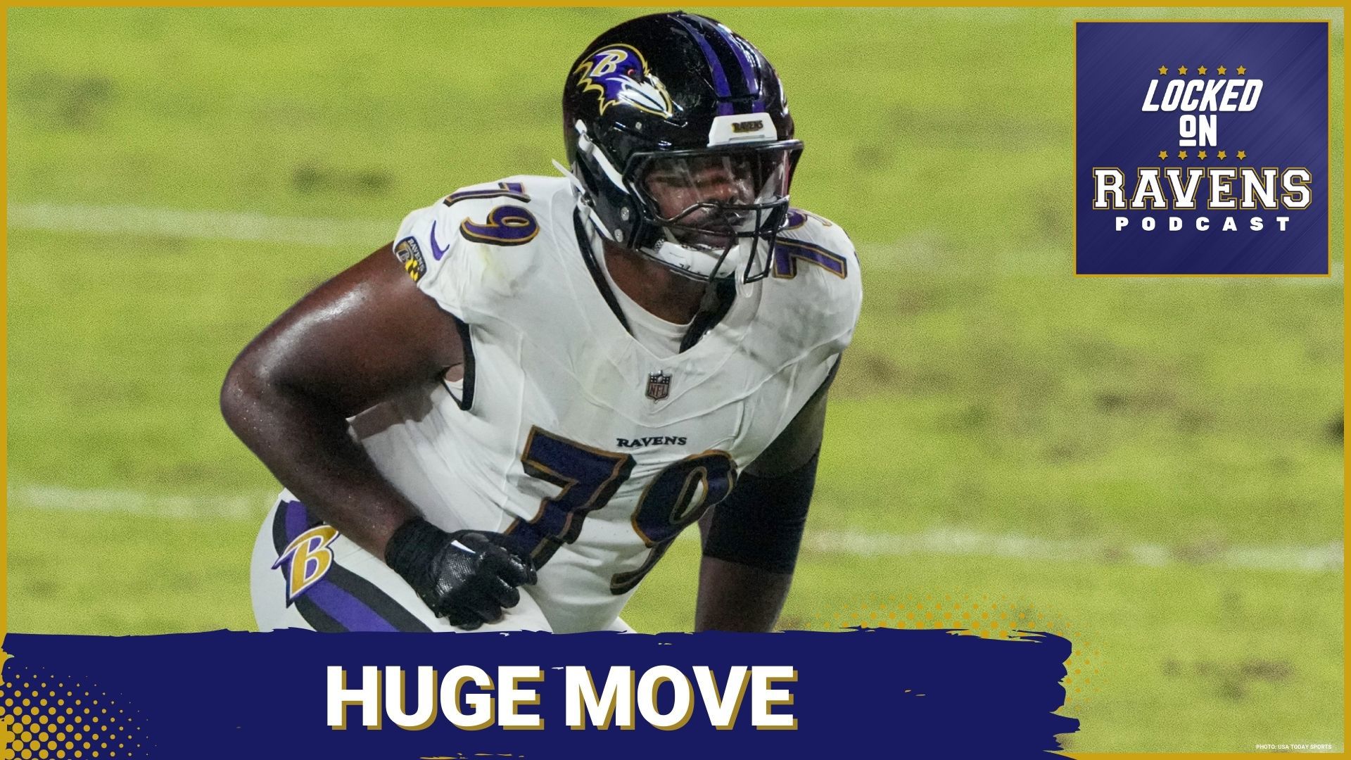 We look at the Baltimore Ravens solidifying their offensive line with a huge move, discussing what happened and more.