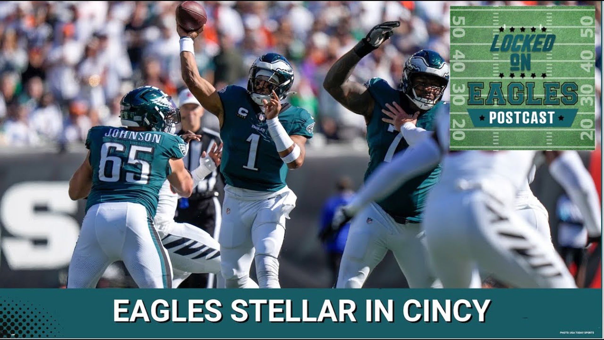 Jason and Harry break down a very impressive Win for the Eagles on the Road in Cincy over the Bengals. Jalen Hurts looks back to form.