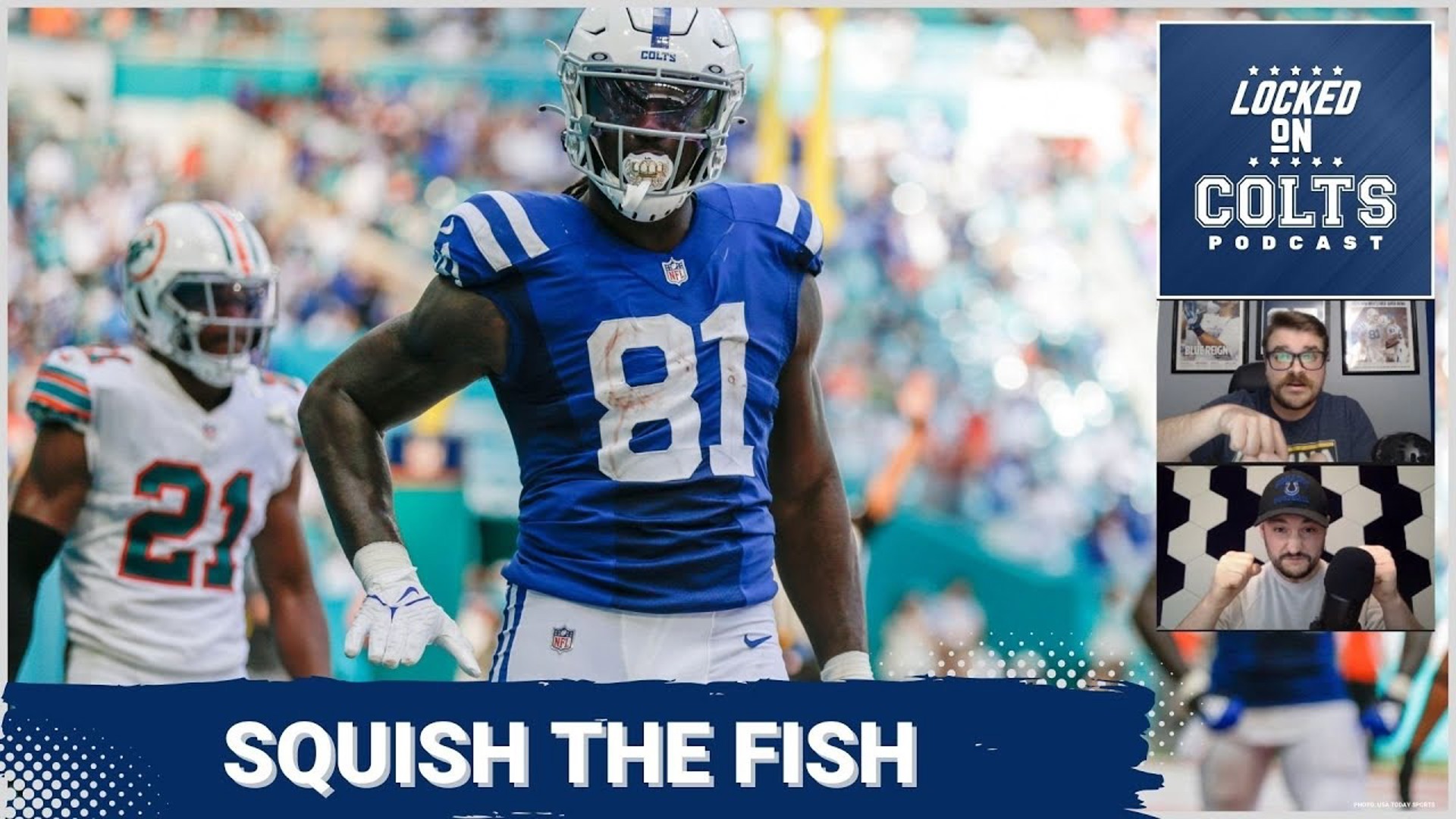 The Indianapolis Colts host the Miami Dolphins on Sunday.