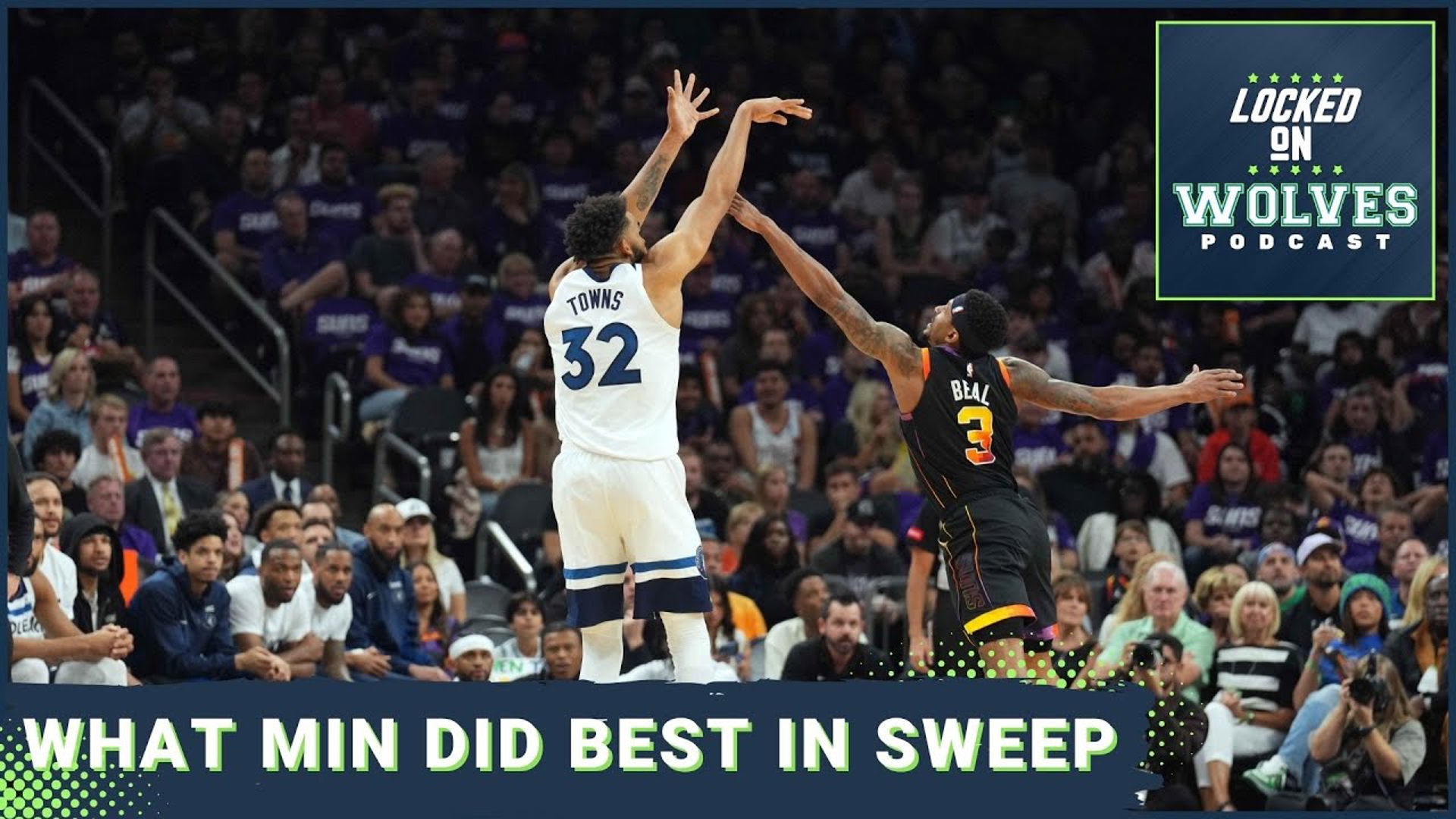 What stands out most from the Minnesota Timberwolves' dominant sweep of the Phoenix Suns