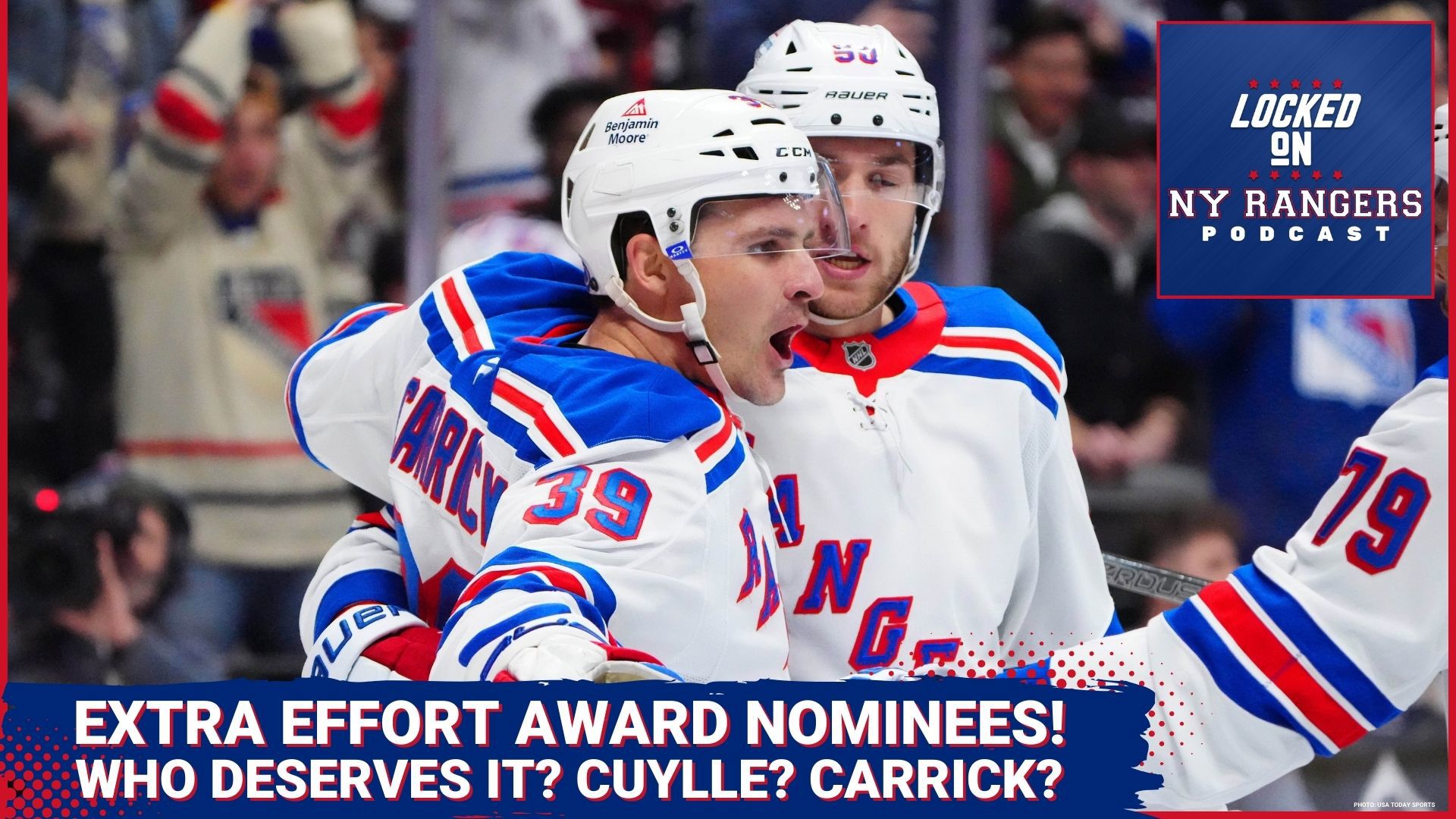 Even in a rough season, the Rangers have some strong candidates for the Steven McDonald Extra Effort Award!

- Fans state cases for Will Cuylle, Jonny Brodzinski