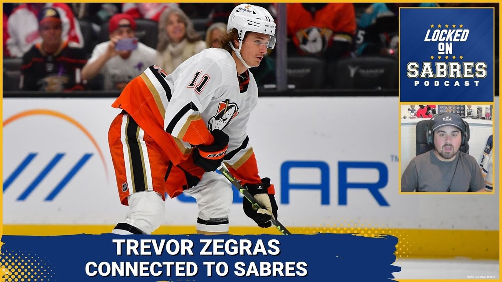 Trevor Zegras to the Sabres?