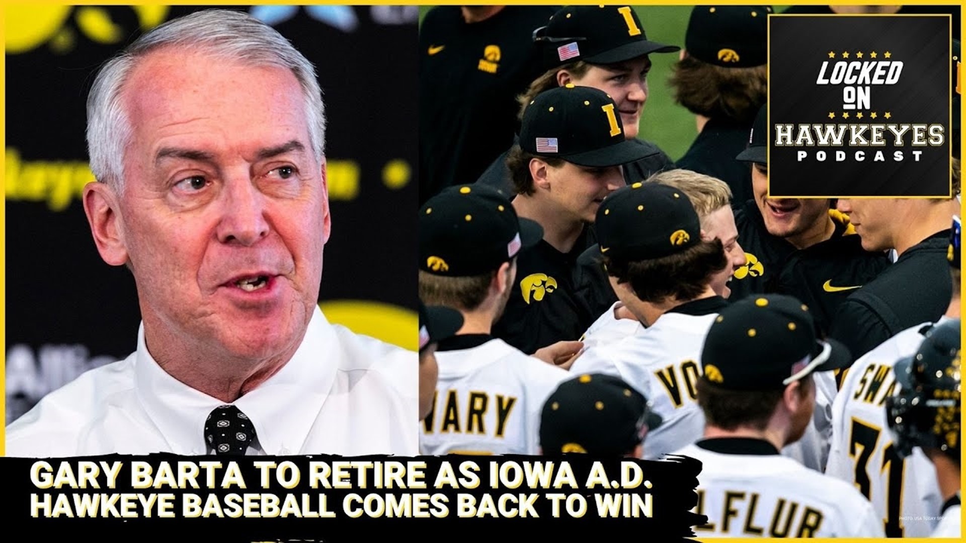Gary Barta to retire as Iowa Athletic Director, Iowa baseball comes back to win