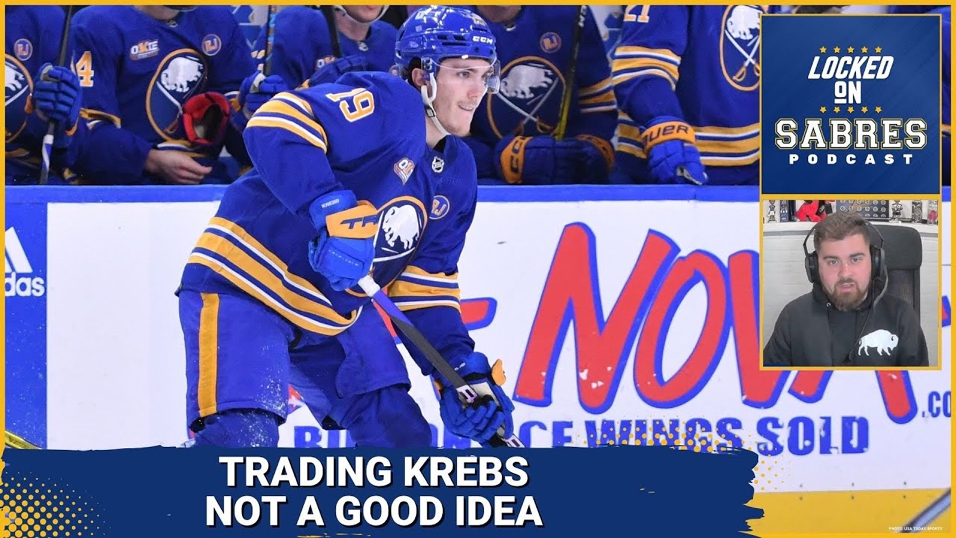 Peyton Krebs for Scott Laughton is not a good trade for Sabres