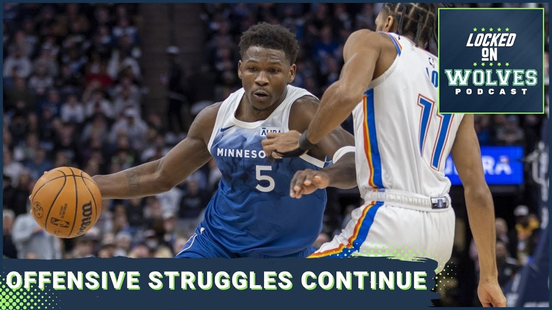 Defense shines, offense struggles in Minnesota Timberwolves' loss to