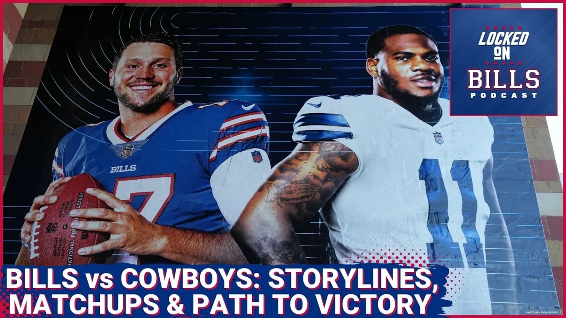 The Buffalo Bills are at home in Week 15 to host the Dallas Cowboys. On today’s episode, Joe Marino is joined by Locked On Cowboys host Marcus Mosher to discuss.