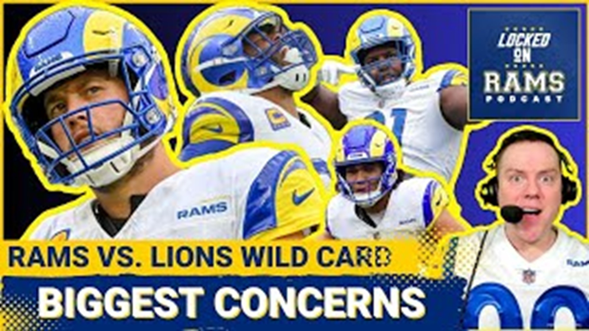 It's almost here, Rams fans! The Los Angeles Rams and the Detroit Lions will face off in the most anticipated matchup on Super Wildcard weekend.
