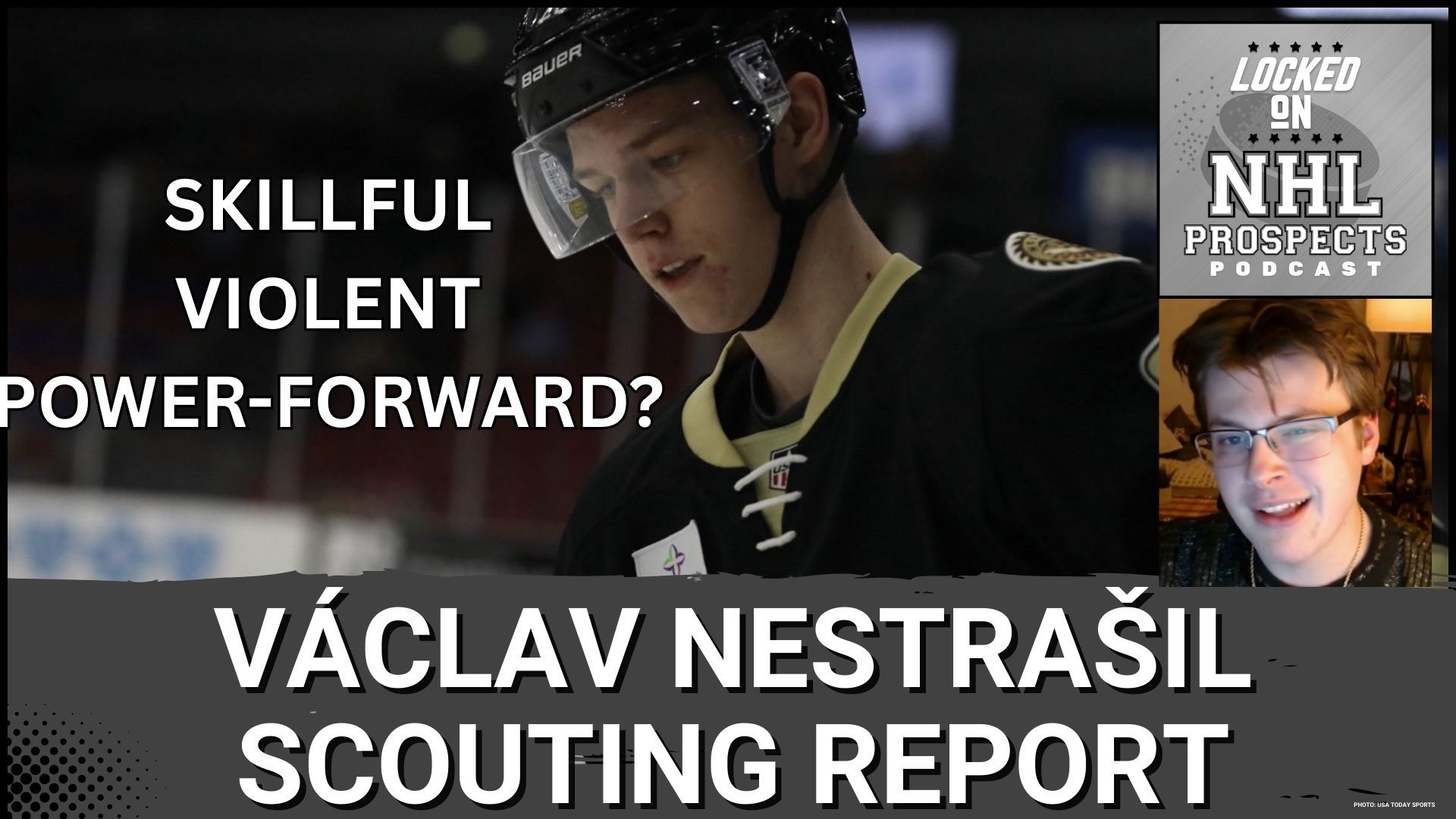 Václav Nestrašil is perhaps the most violent power forward with skill in the 2025 NHL Draft. We break down his strengths, weaknesses, and NHL projection.