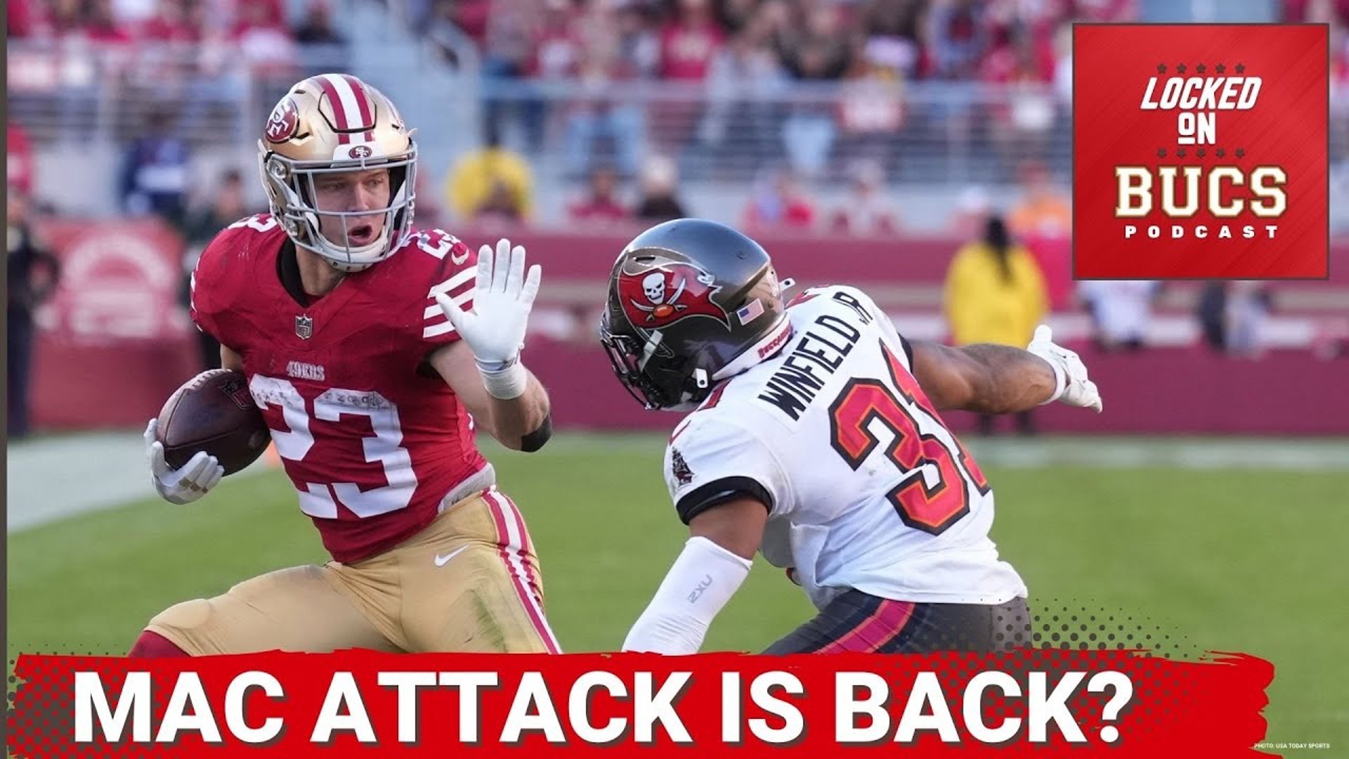 Tampa Bay Buccaneers have the fortune of likely being the first team this season to face a San Francisco 49ers team with Christian McCaffrey.