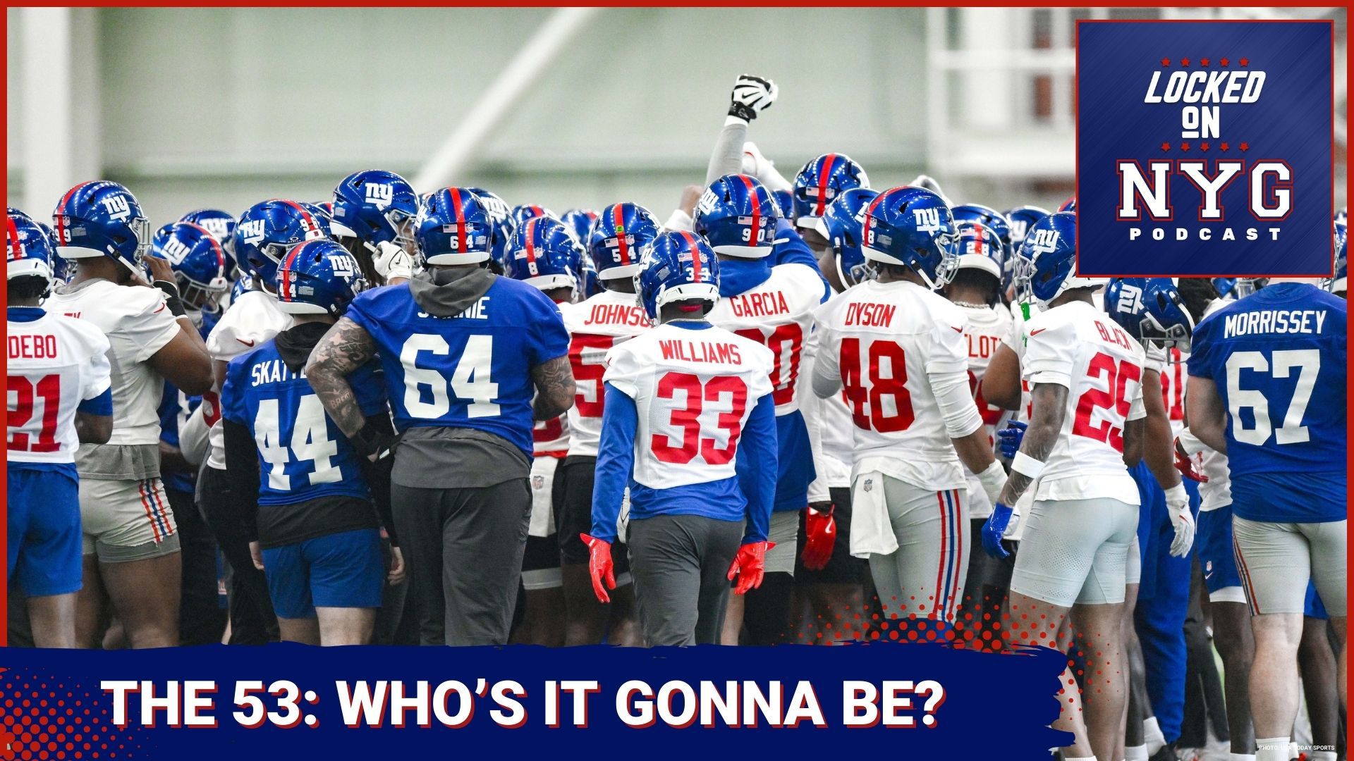 Breaking down the Giants' 53-man roster predictions ahead of the preseason finale: Surprises, snubs, and shockers ahead on Locked On Giants.