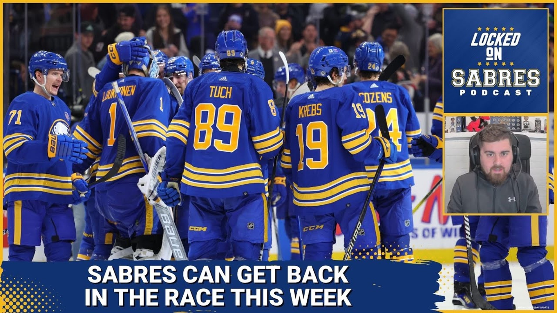 The Sabres can get back in the playoff race this week
