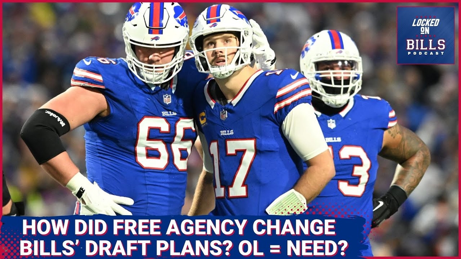 How did free agency impact Buffalo Bills’ NFL Draft plan? Offensive line a sneaky need? Comp picks?