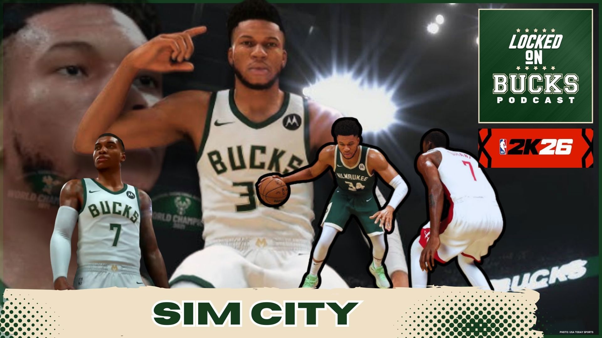 Milwaukee Bucks 2025-26 NBA 2K26 Results; Giannis Powers Greece in ...
