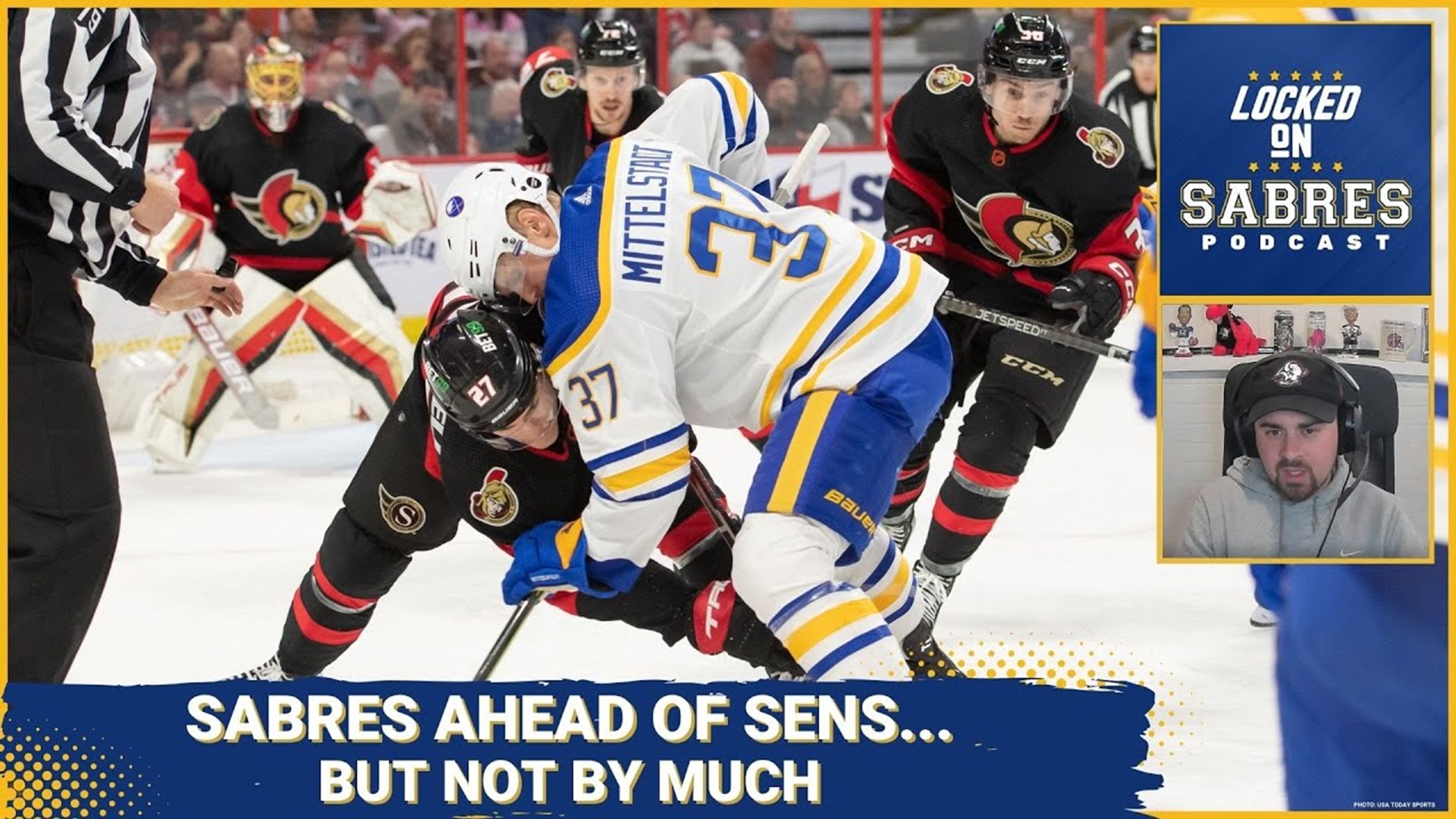 Sabres build ahead of Senators... but not by much