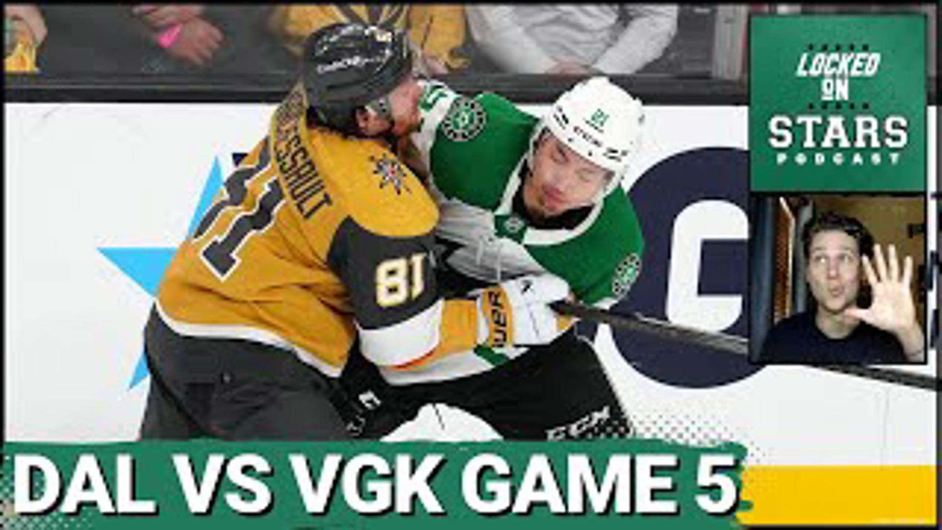The Dallas Stars prepare for a pivotal game five versus the Vegas Golden Knights with a series lead on the line.