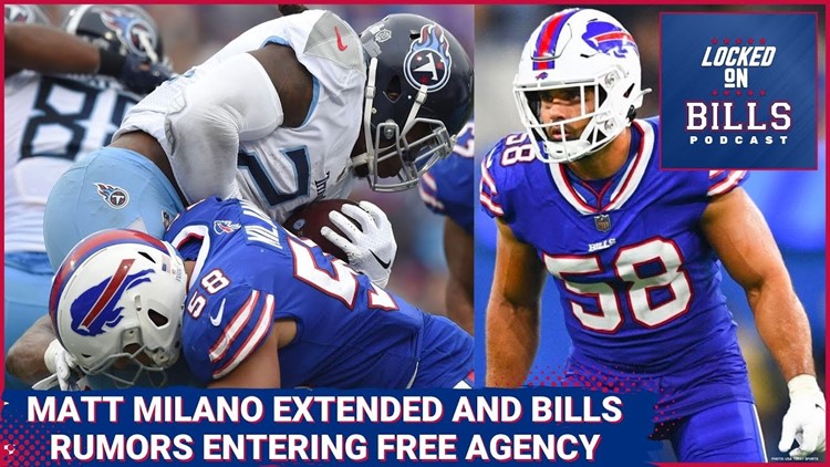 Matt Milano extended, Buffalo Bills NFL Free Agency Rumors & Dream / Doom Scenarios for the Offseason