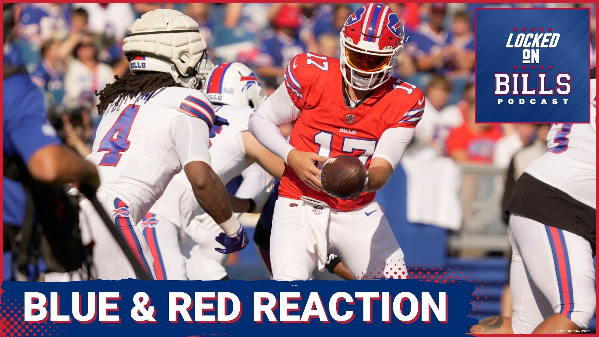 Joe Marino breaks down the Buffalo Bills' "Return of the Blue and Red" practice, highlighting standout performances and defensive changes.