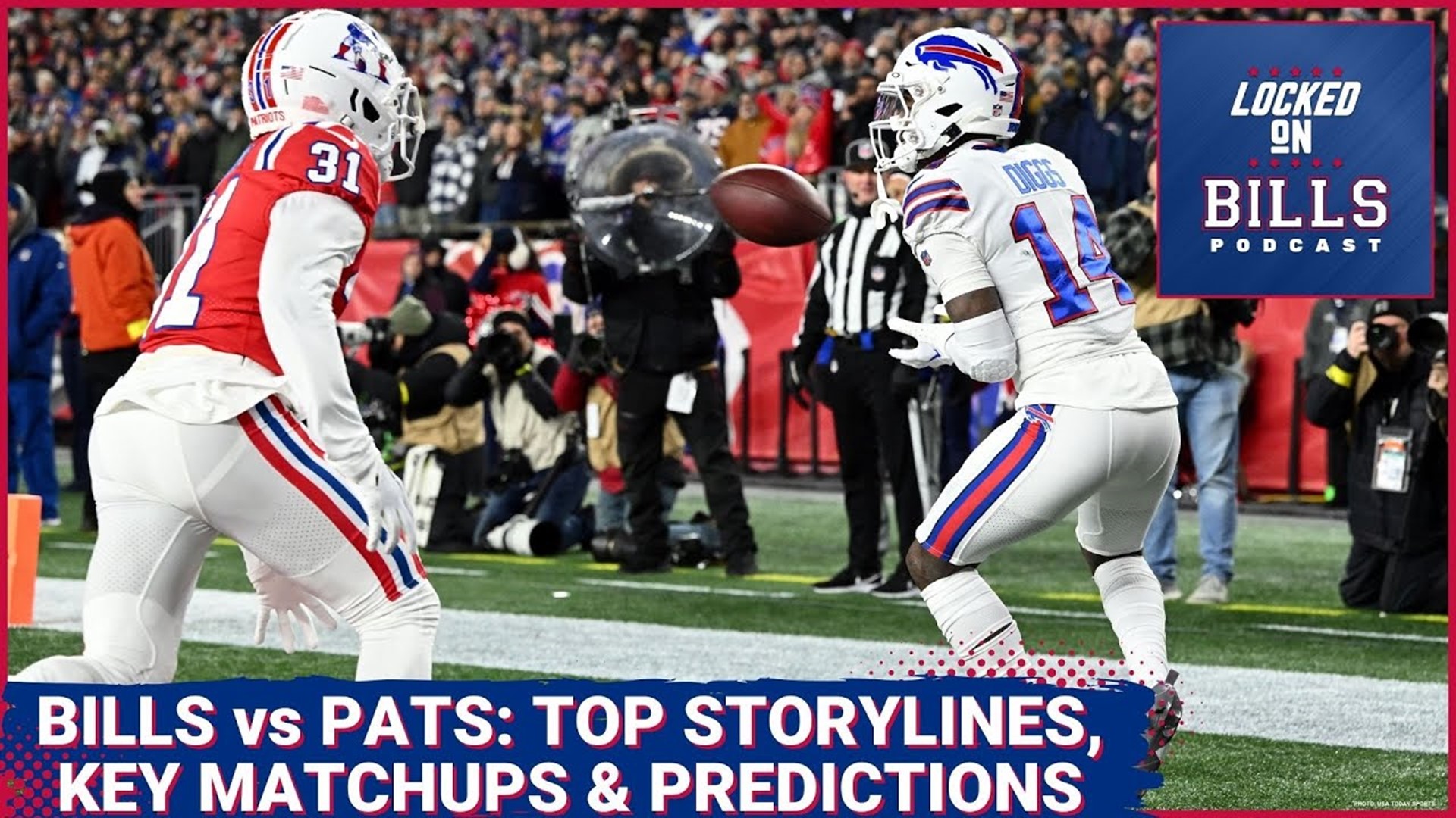 Patriots' top plays vs. Bills Week 7