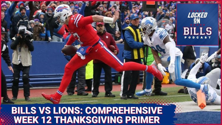 Plotting the Path For a Buffalo Bills Victory Over the Detroit Lions on Thanksgiving