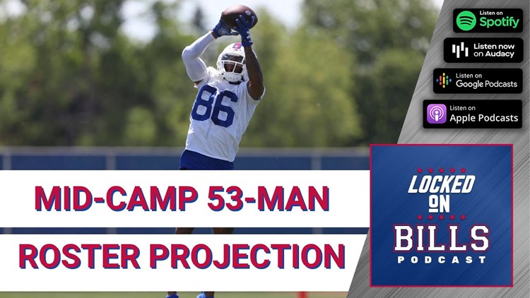 Mid-Camp Buffalo Bills 53-Man Roster Projection