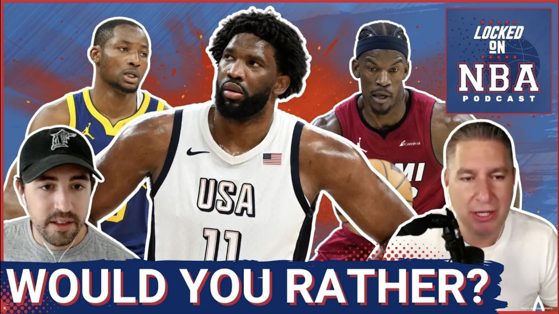 Joel Embiid to Team USA Bench? 76ers or Knicks vs Celtics? Kawhi or