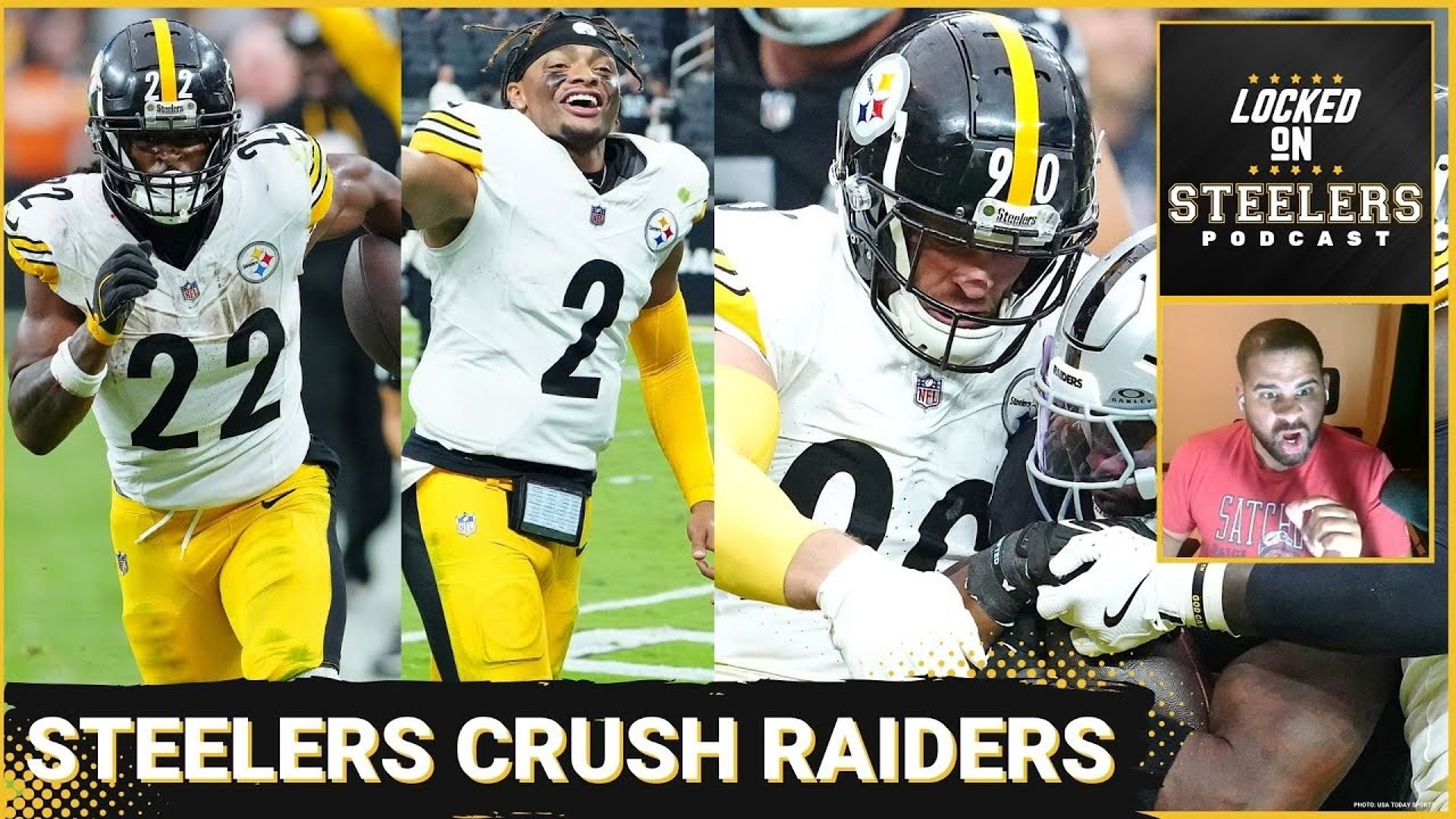 Steelers Crush Raiders 3213 Najee Harris Goes Off Justin Fields