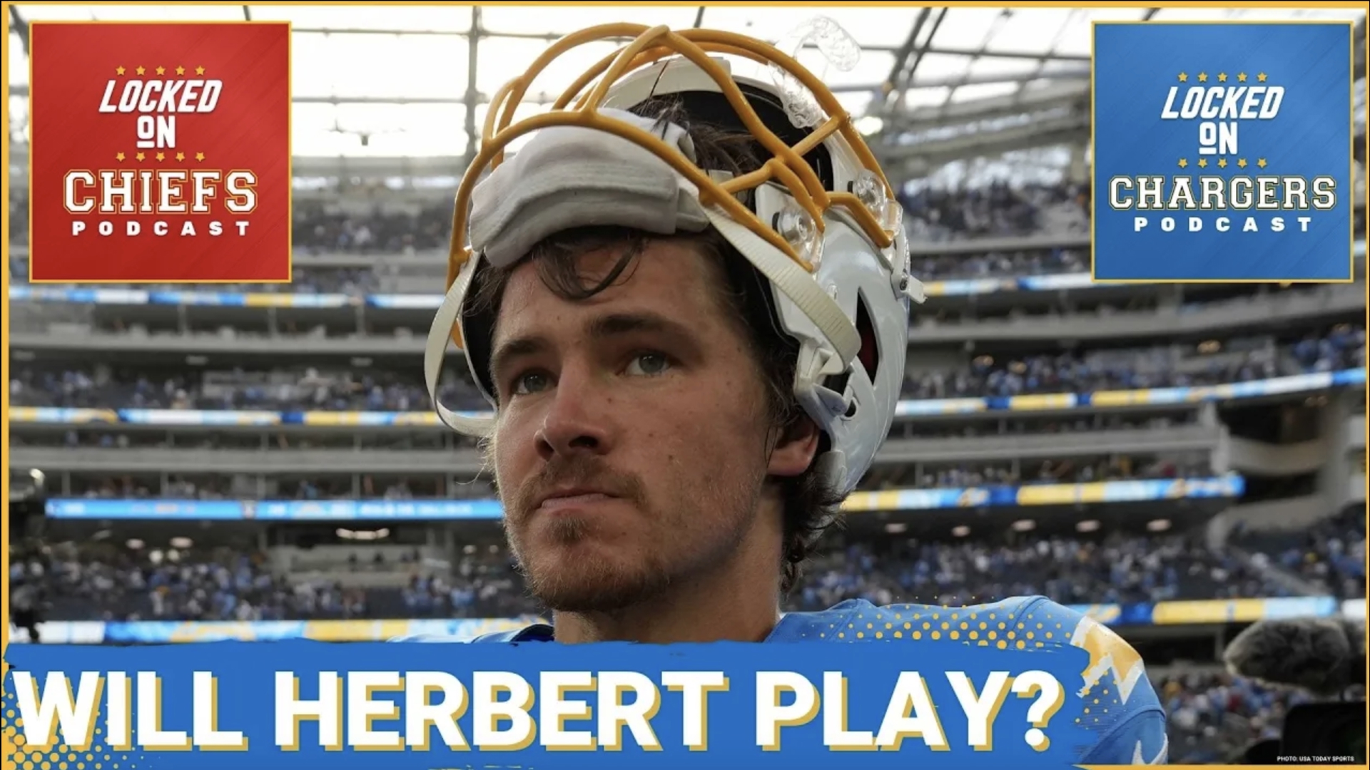 With Justin Herbert's injury status in question and both starting tackles, Rashawn Slater and Joe Alt, likely sidelined, the Chargers face a daunting task.