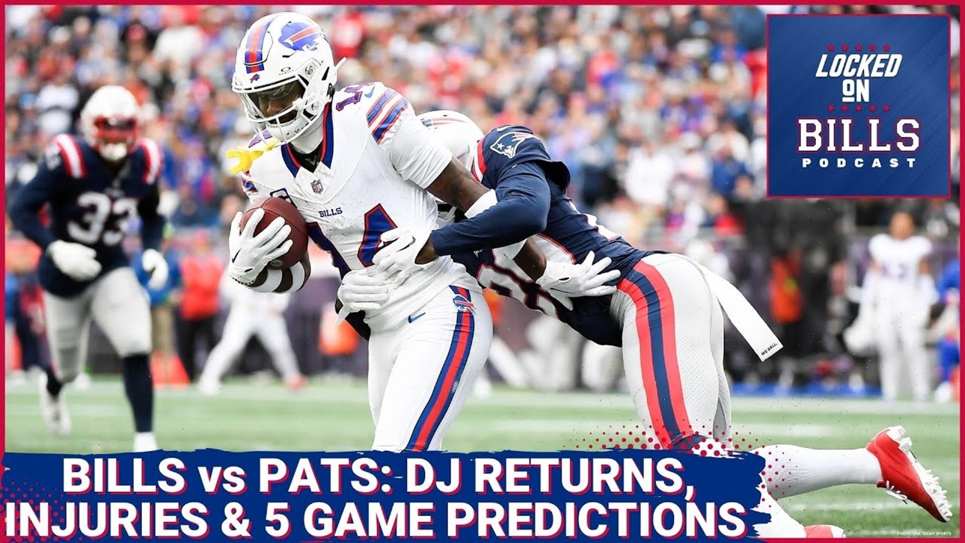 Buffalo Bills Vs New England Patriots. DaQuan Jones Returns, Injury ...