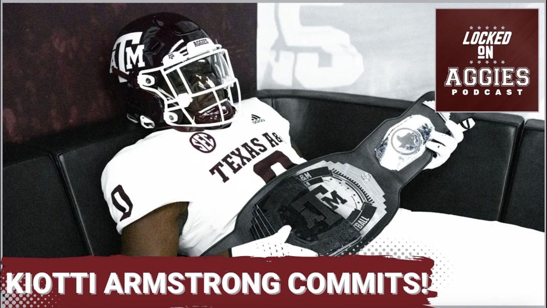 On today's episode of Locked On Aggies, host Andrew Stefaniak talks about the Aggie's recent addition of four-star tight end Kiotti Armstrong