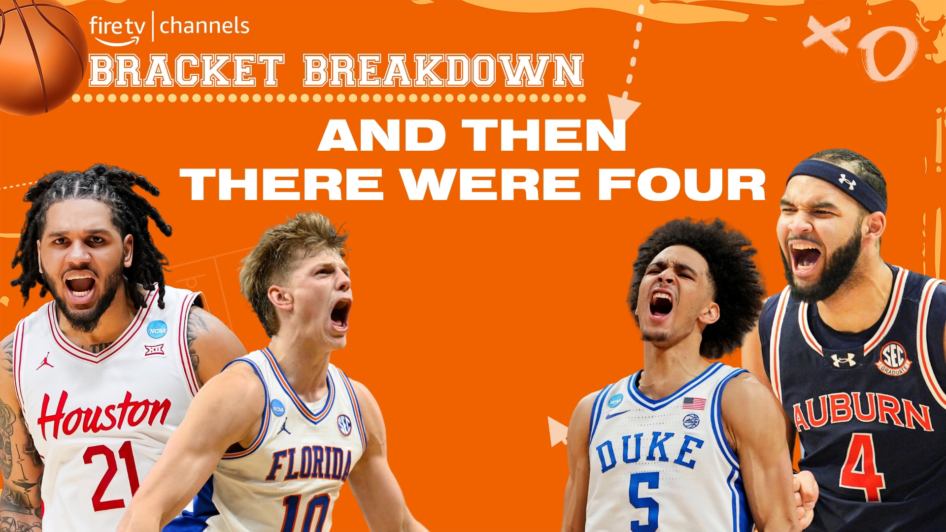 The NCAA Men’s tournament bracket has gone chalk with all one seeds advancing to the final four. Who will advance to the national championship?