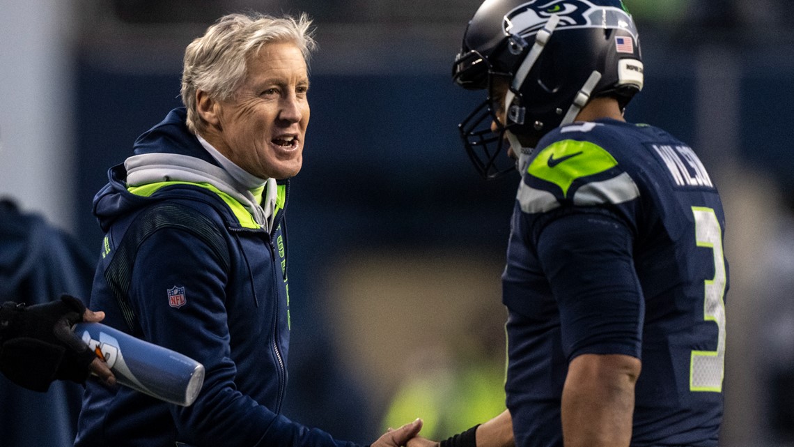 Pete Carroll says Seahawks aren't likely to trade for QB, praises