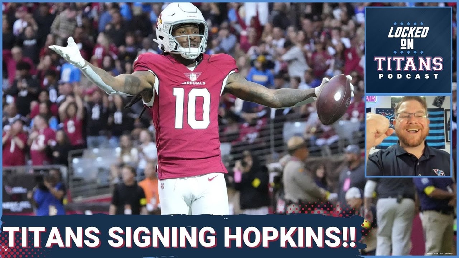 Twitter reacts to DeAndre Hopkins signing with the Tennessee Titans