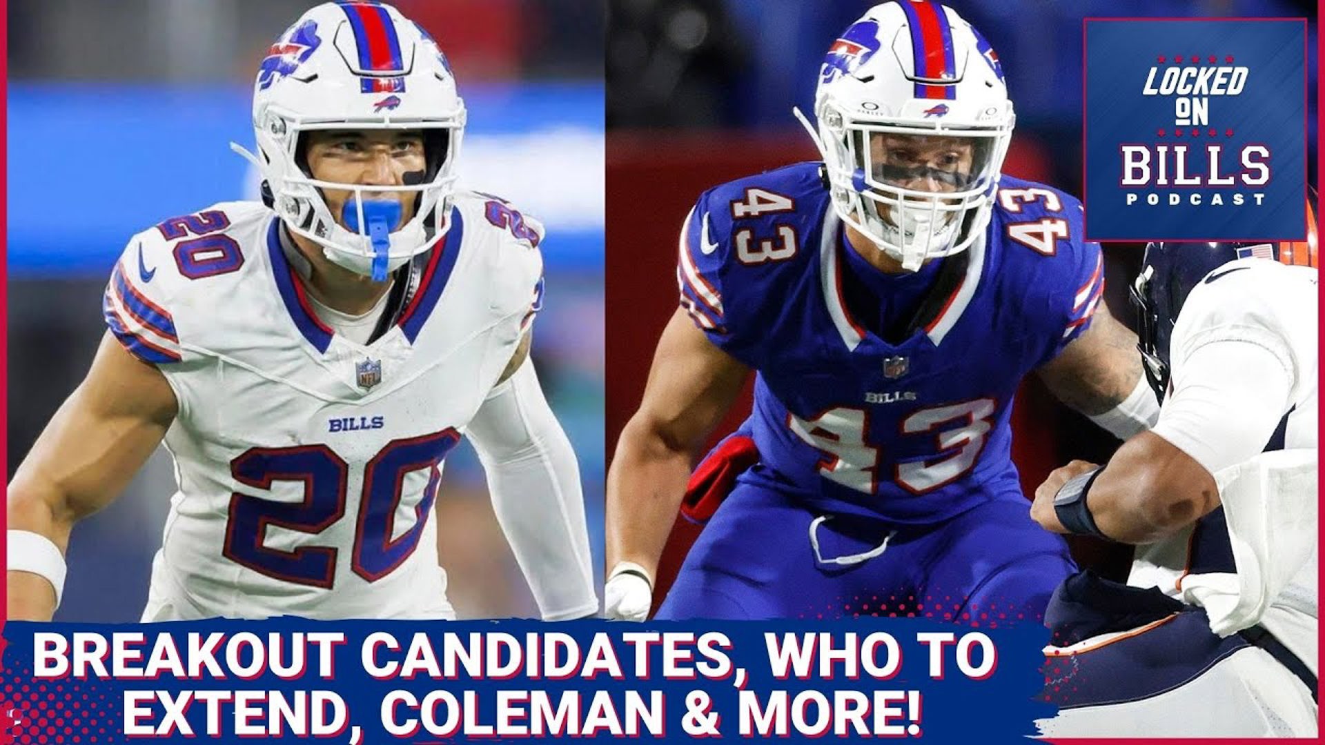 Buffalo Bills 2024 breakout candidates, prioritizing contract extensions, Keon Coleman hype & more!