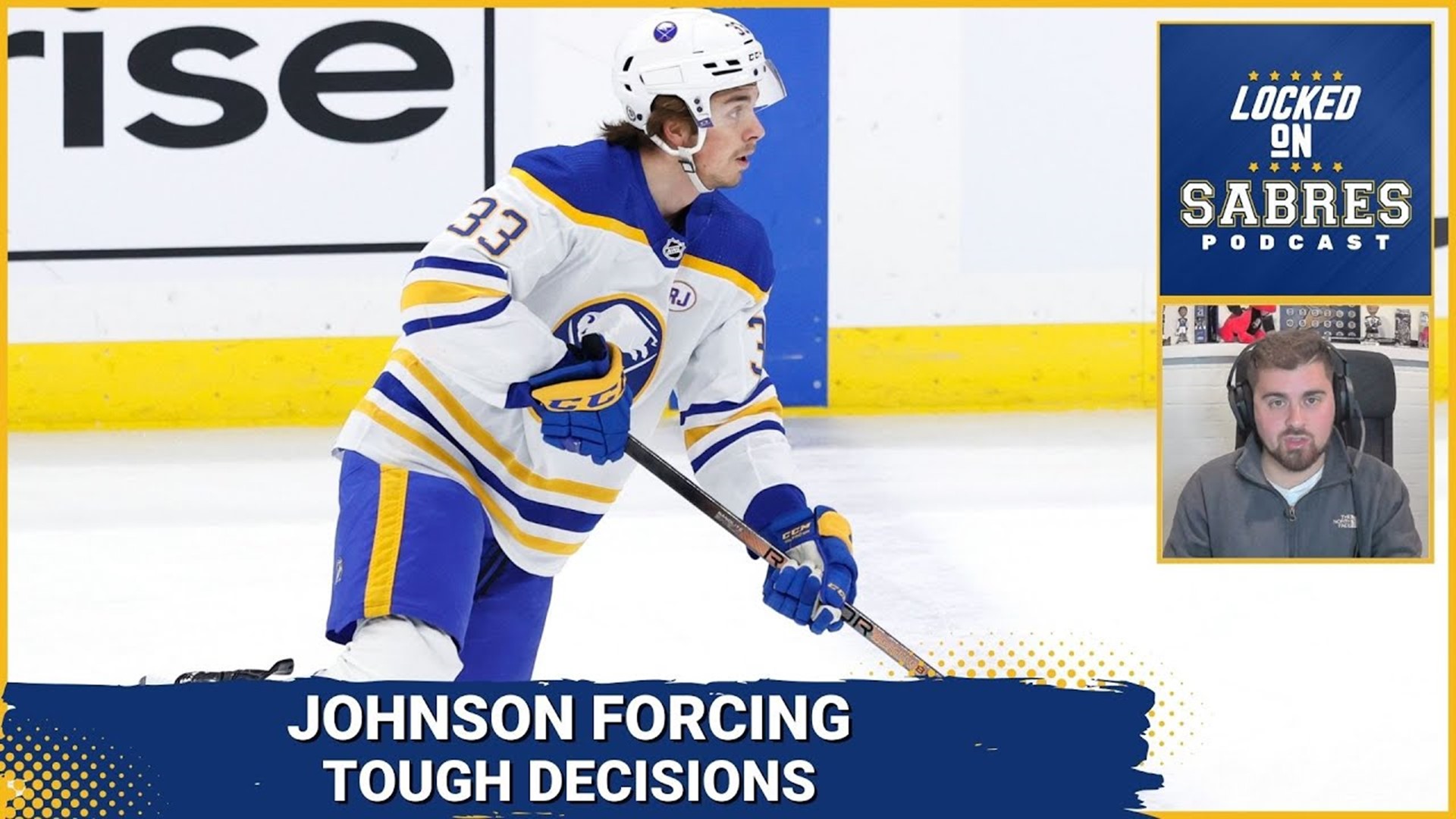 Ryan Johnson forcing tough decisions on Sabres blueline