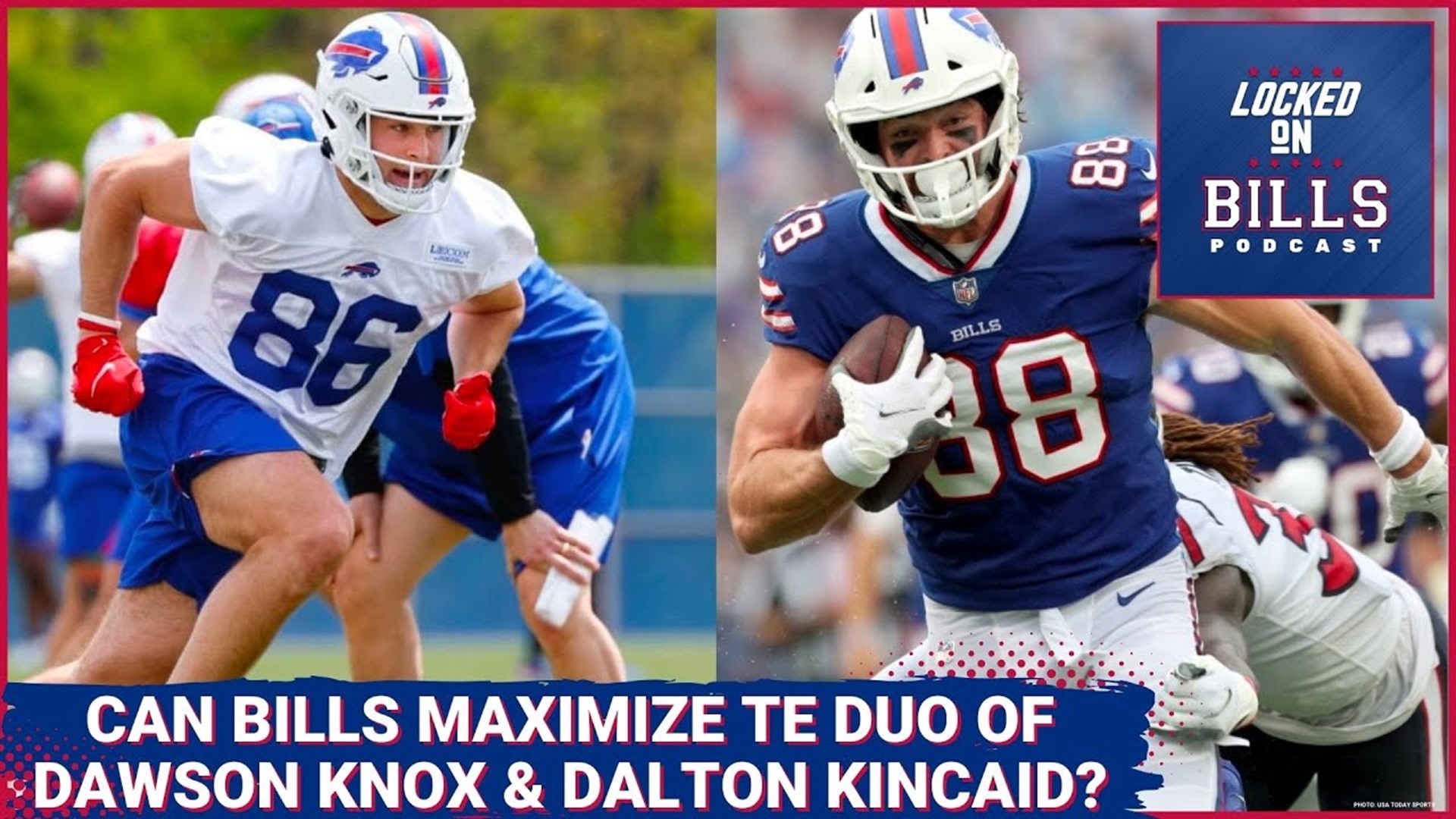 Fort Knox: Josh Allen to Dawson Knox connecting for Bills