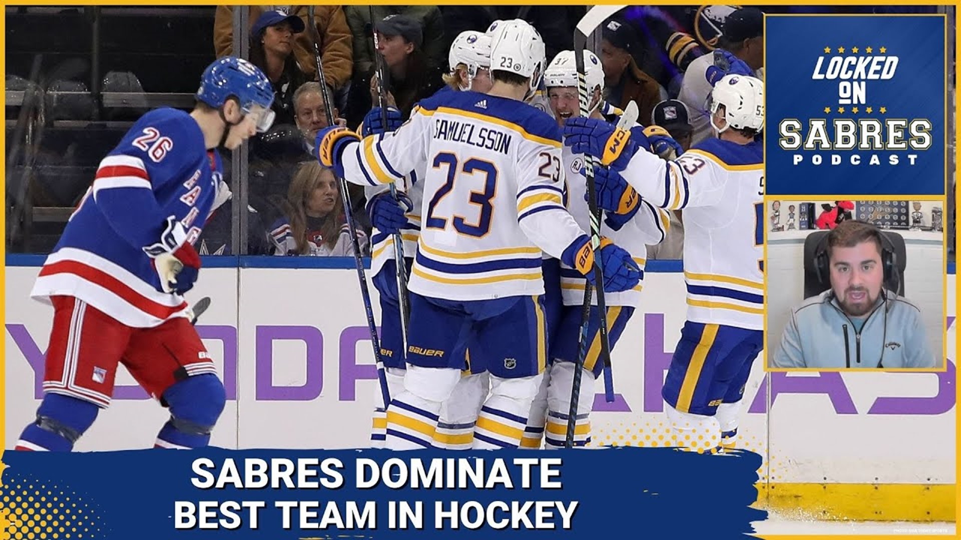 Sabres dominate the best team in hockey