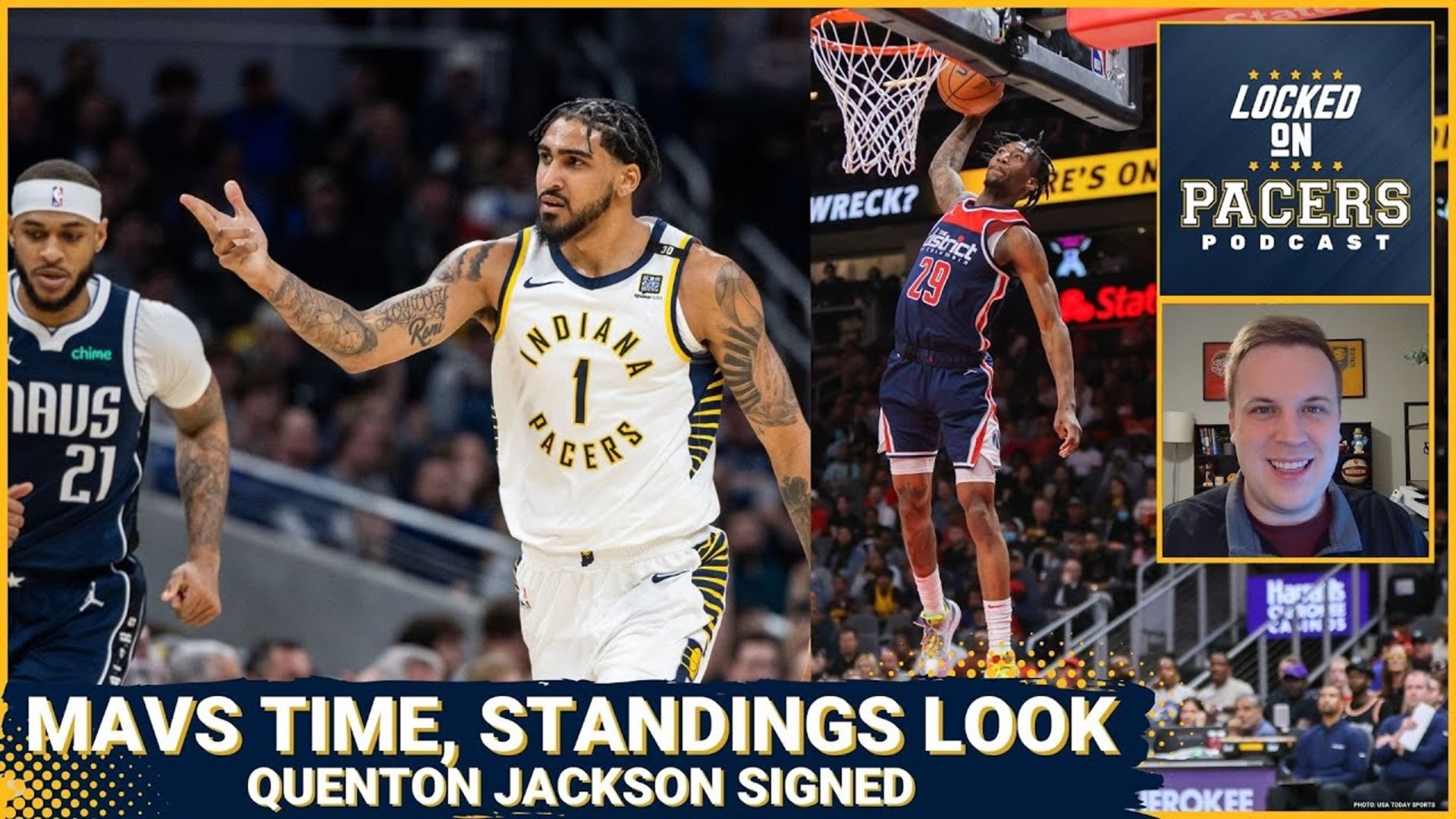 Can the Indiana Pacers catch anyone in the standings? Pacers sign Quenton Jackson, Mavs preview