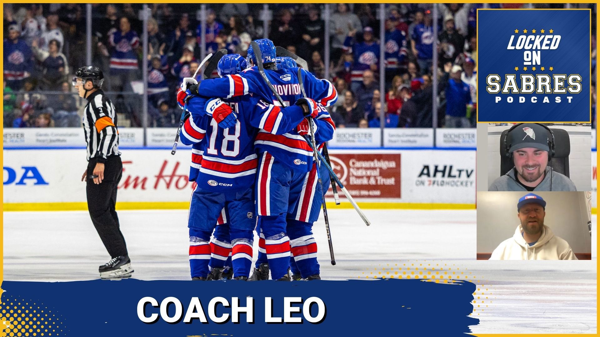 The Rochester Americans find themselves up 2-0 in their series over the Syracuse Crunch. Head coach Mike Leone joins the show on the team's success.