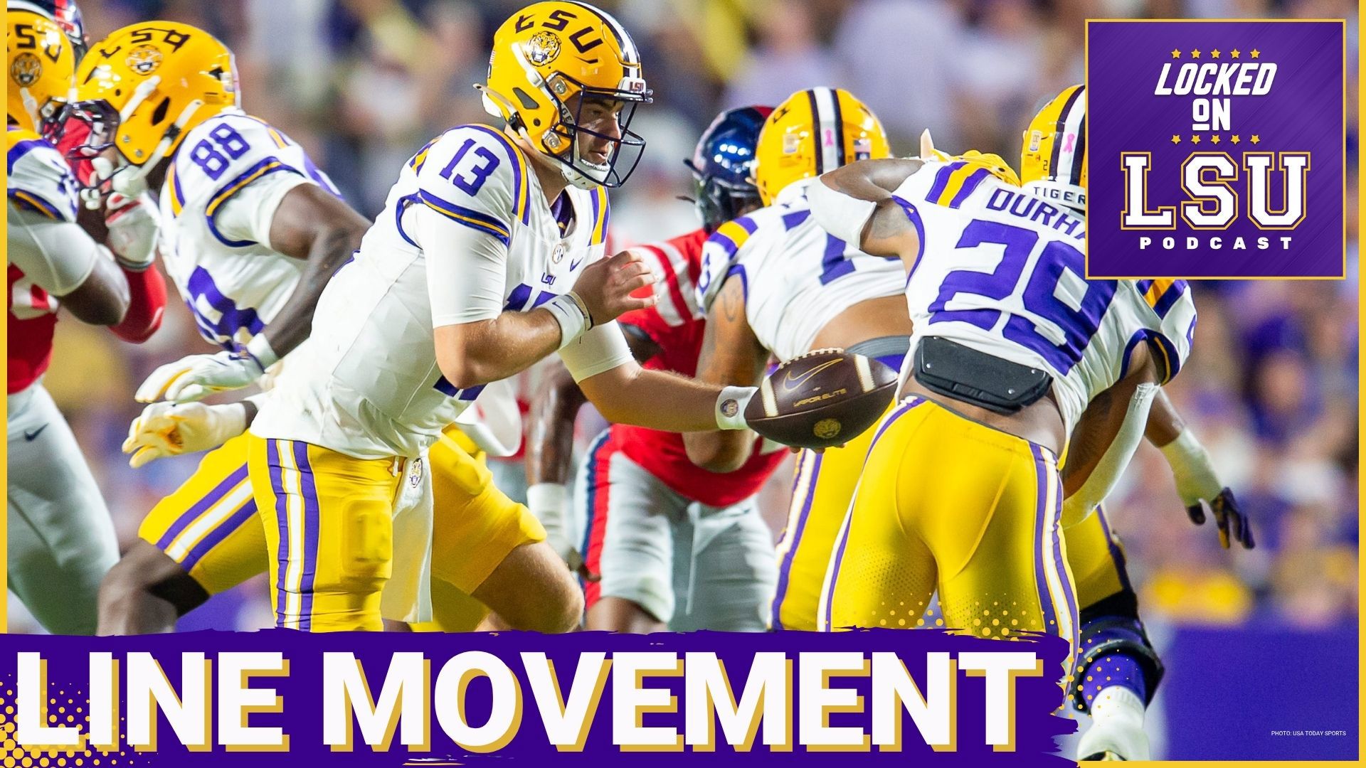 The oddsmakers are changing their tune on LSU! In this episode, we break down five major college football games with updated betting lines.
