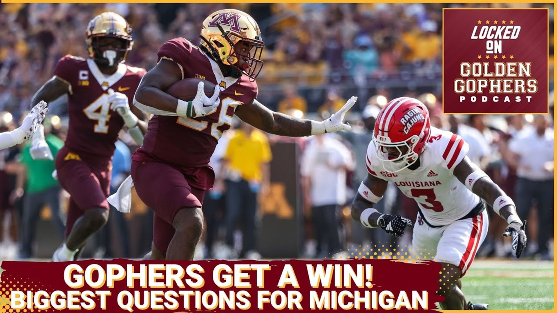 On today's episode of the Locked On Golden Gophers podcast we covered the takeaways both positive and negative for the Minnesota Gophers latest victory