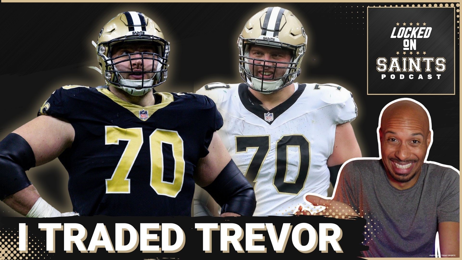 This New Orleans Saints mock draft got crazy with Trevor Penning being traded away to move up and grab a second first-round pick.