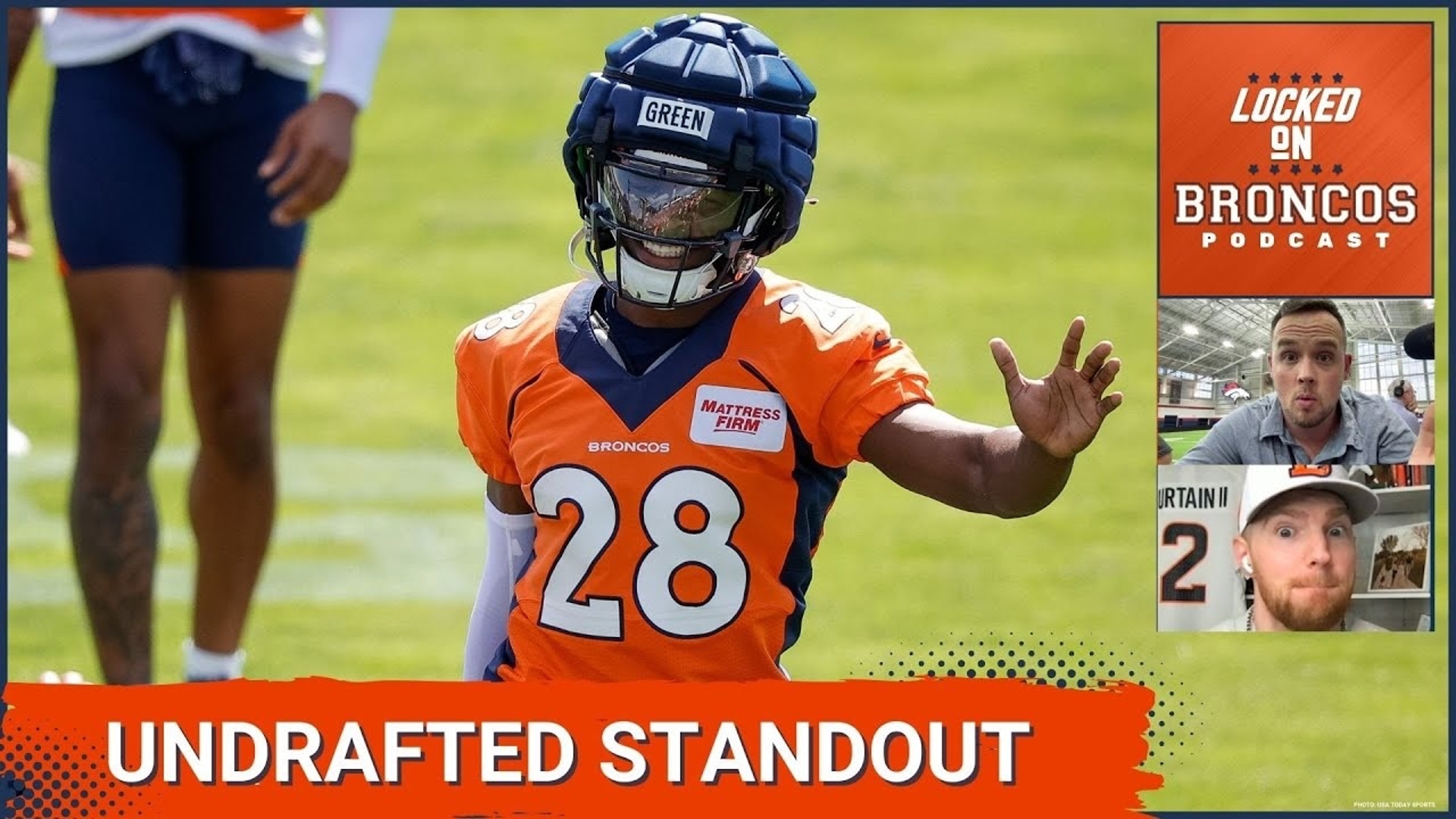 Art Green is one of three young Denver Broncos players on defense who stood out during the offseason program.