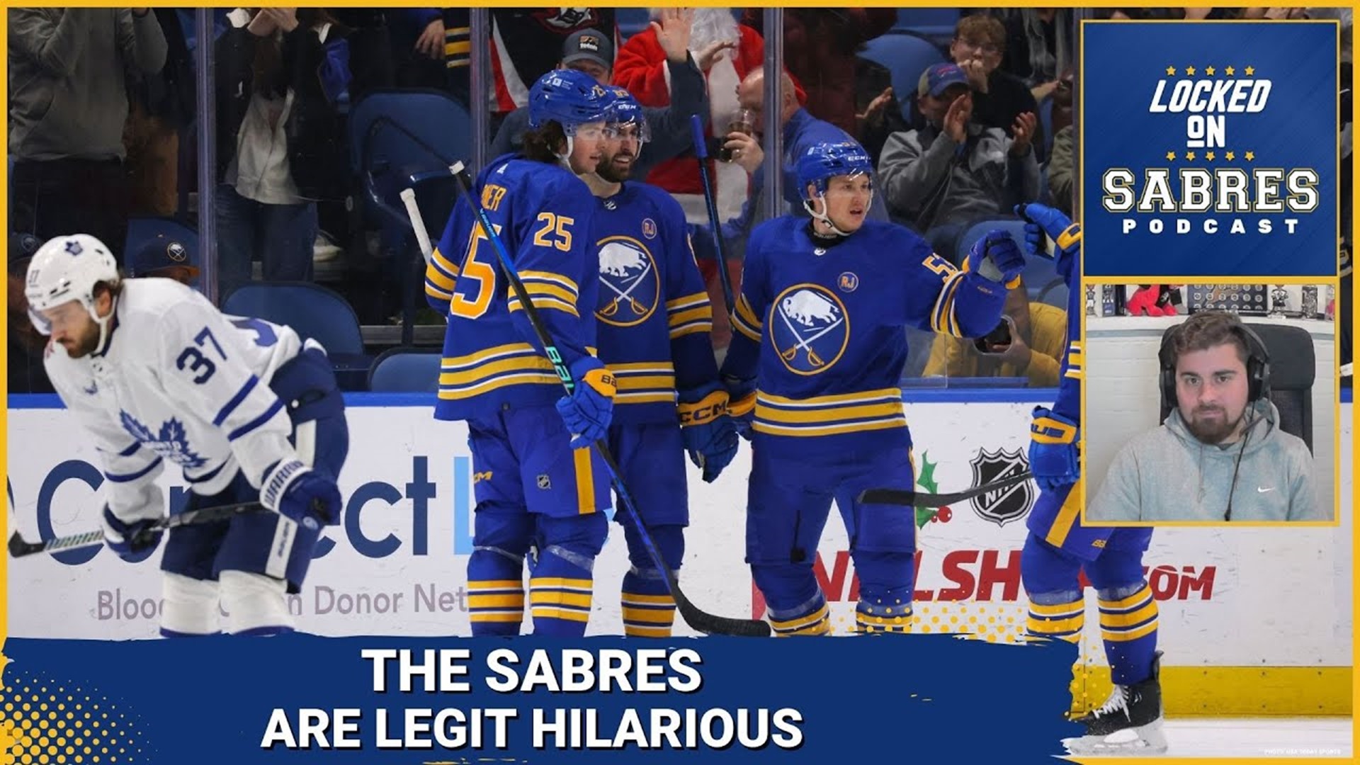 Sabres smoke the Maple Leafs because they're hilarious