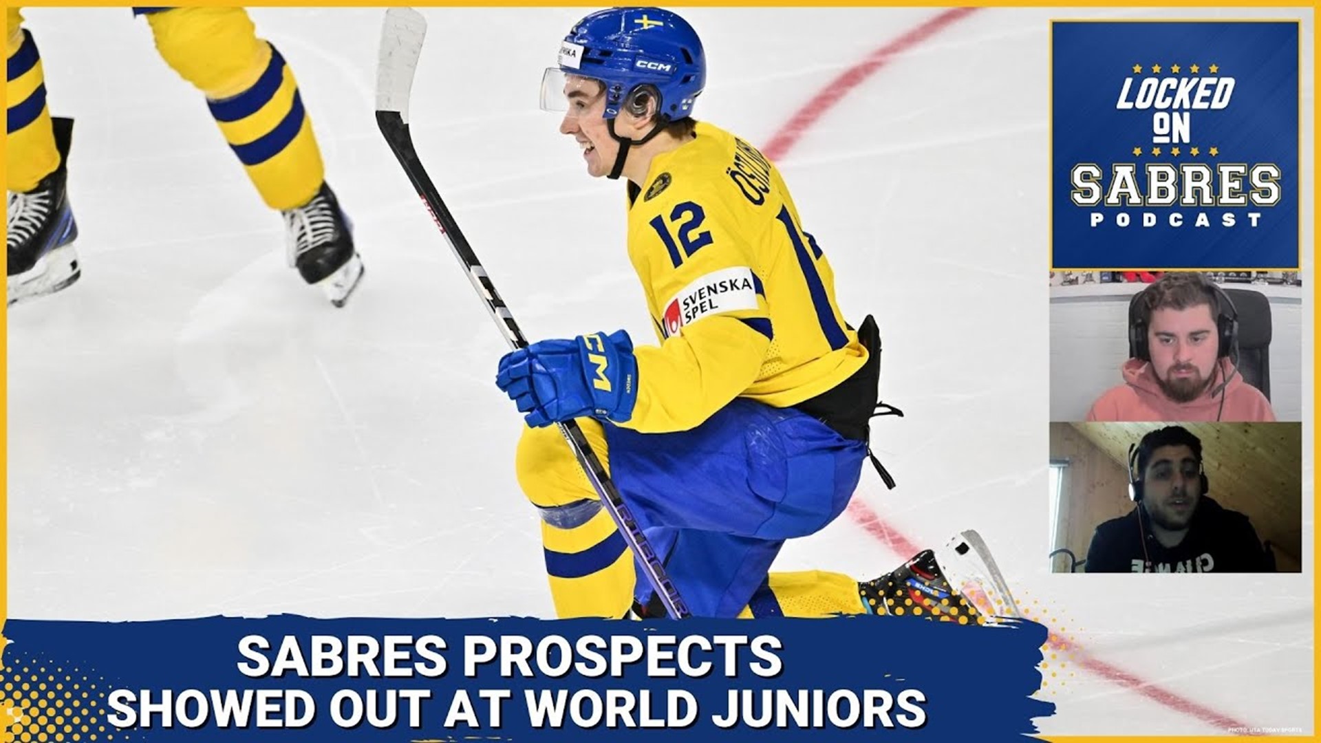 Noah Ostlund headlines dominant World Juniors for Sabres' prospects