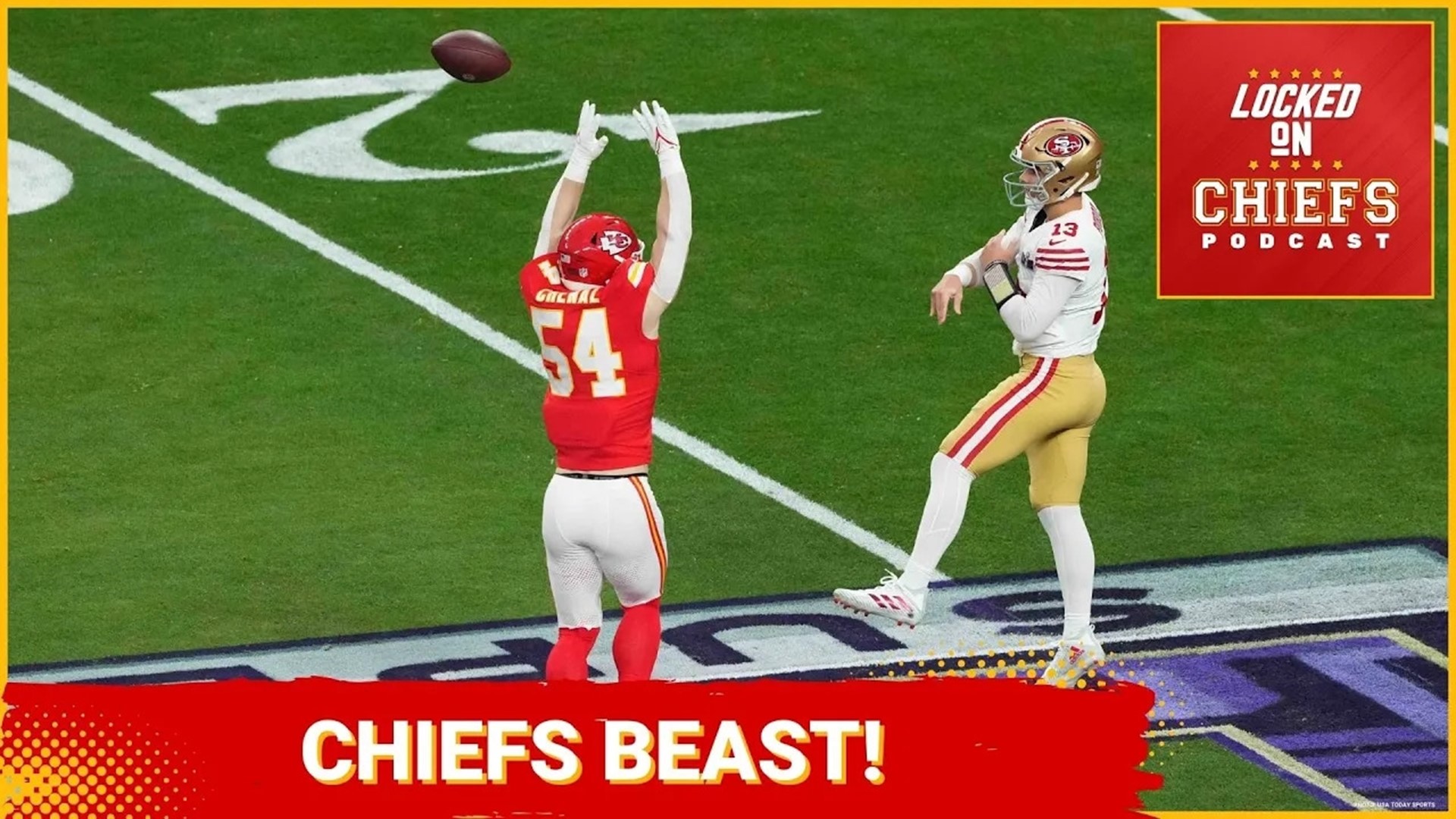 The Kansas City Chiefs dominated the first quarter of the game against the 49ers because their defense took over.