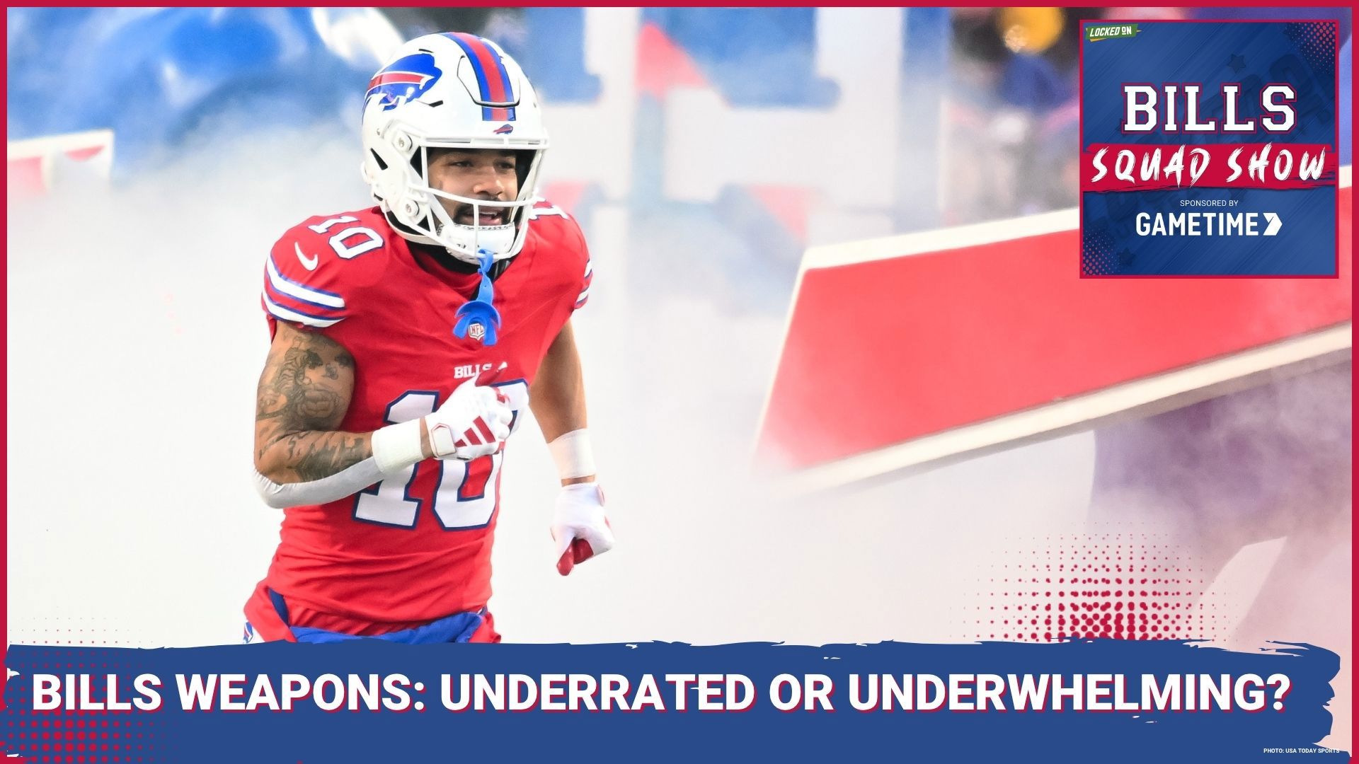 Jer, Joe, and Jerry O dig into the biggest debate (it seems) about this team - Are the weapons surrounding Josh Allen good enough?