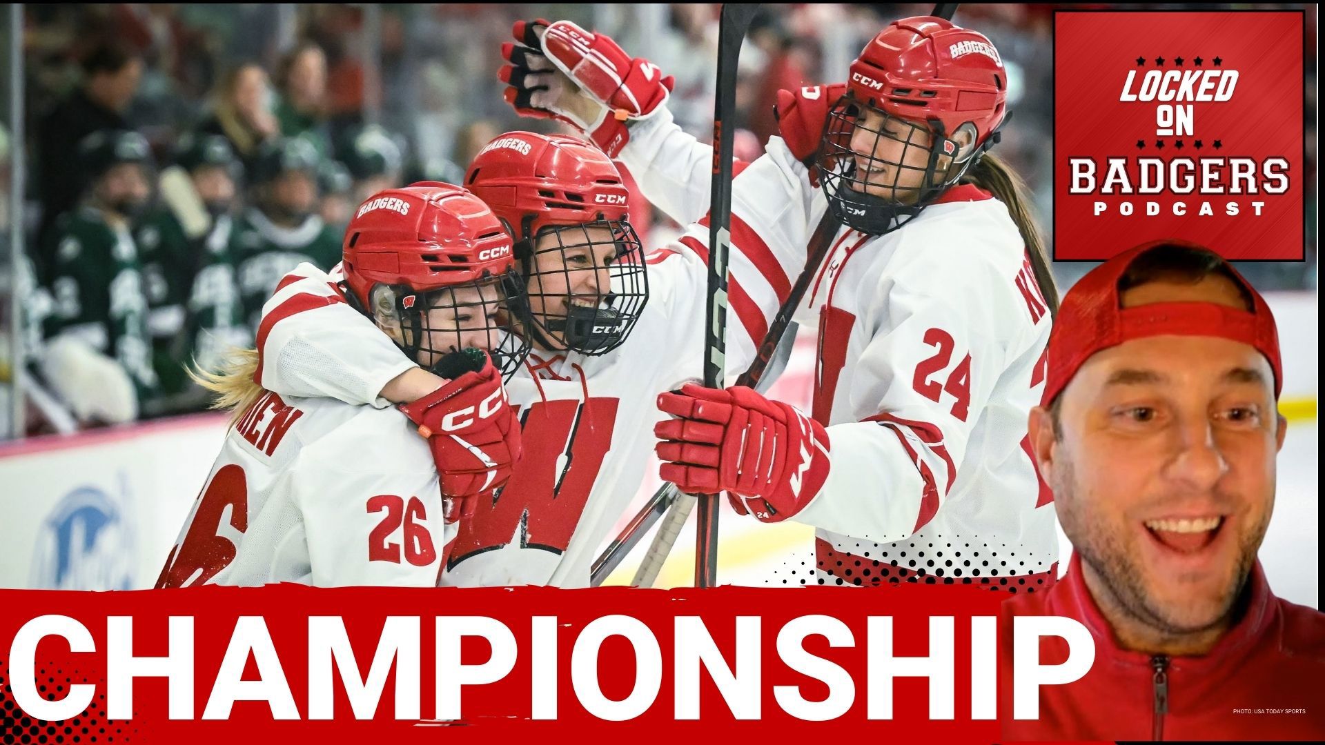 CHAMPIONS: Wisconsin Women's Hockey wins their 8th National Title behind Kirsten Simms two goals!