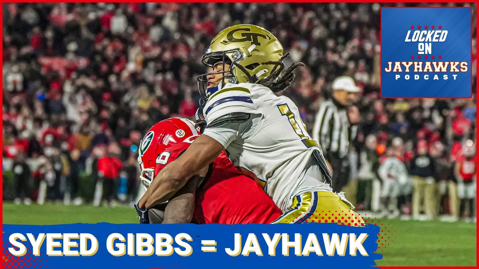 Kansas Jayhawks Football: Transfer Portal Triumphs and NFL Draft Dreams

Kansas adds former Georgia Tech and Rhode Island corner Syeed Gibbs + it's draft time for KU