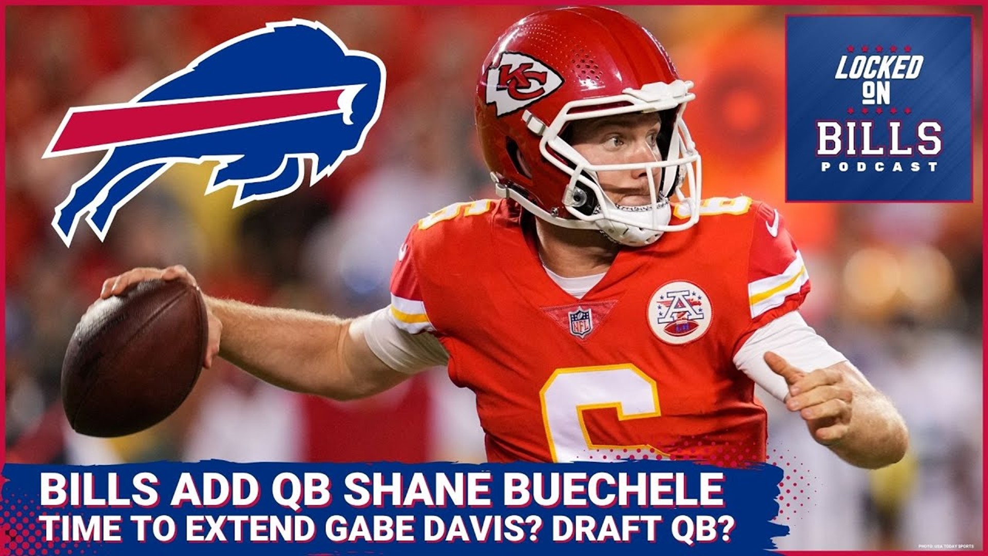 Buffalo Bills add QB Shane Buechele. Draft a QB in 2024 behind Josh Allen? Extend Gabe Davis?