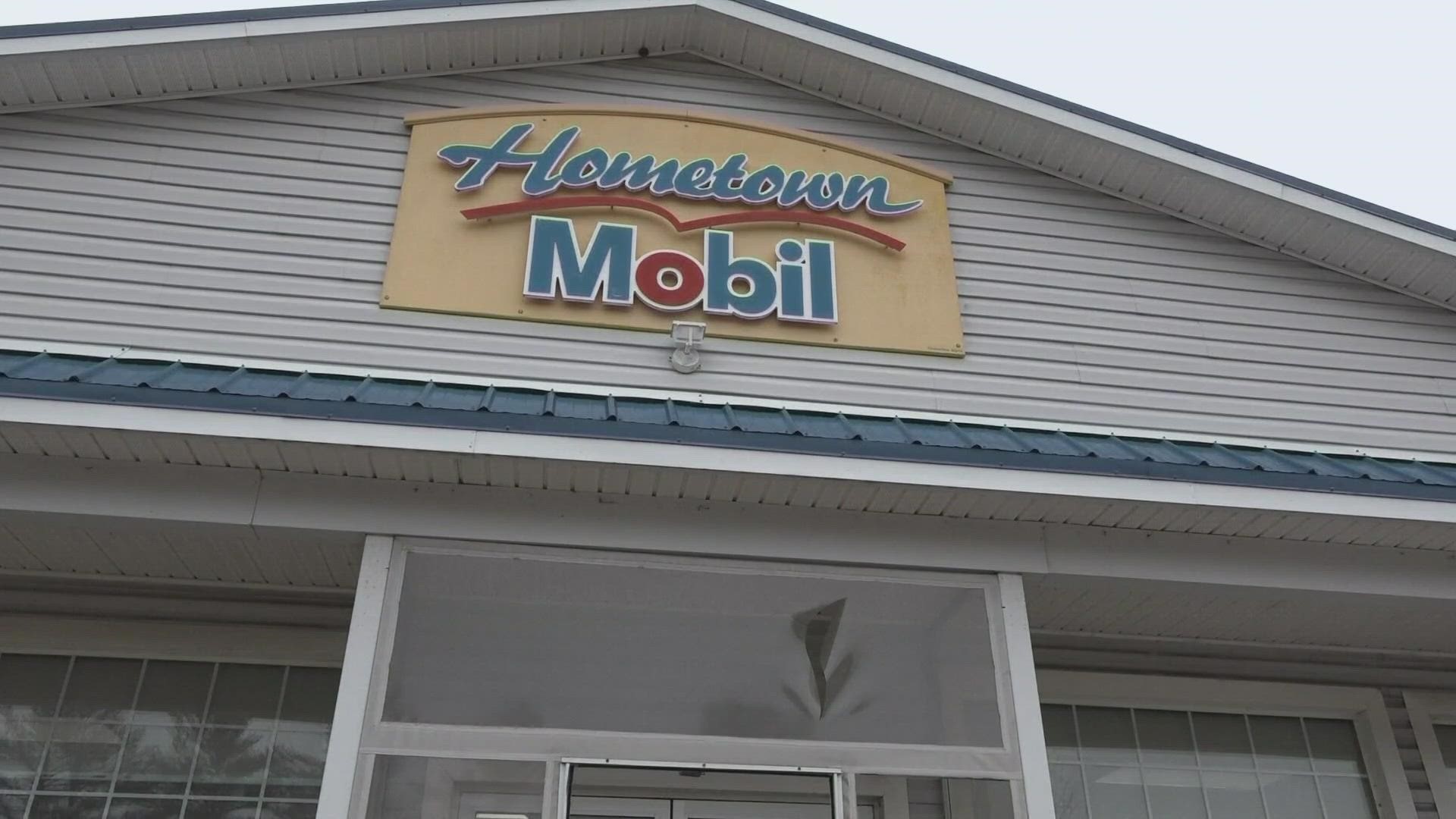 The winning ticket was purchased for the Jan. 13 drawing at the Hometown Gas & Grill in Lebanon, Maine.